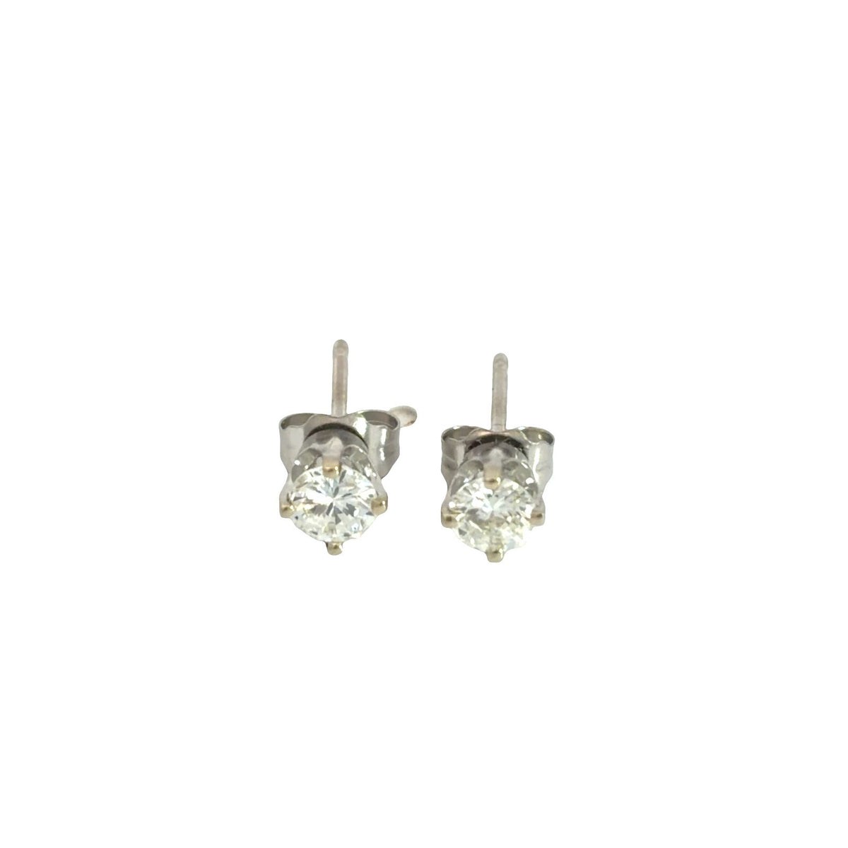 14k White Gold 0.40cttw Diamond Stud Earrings1