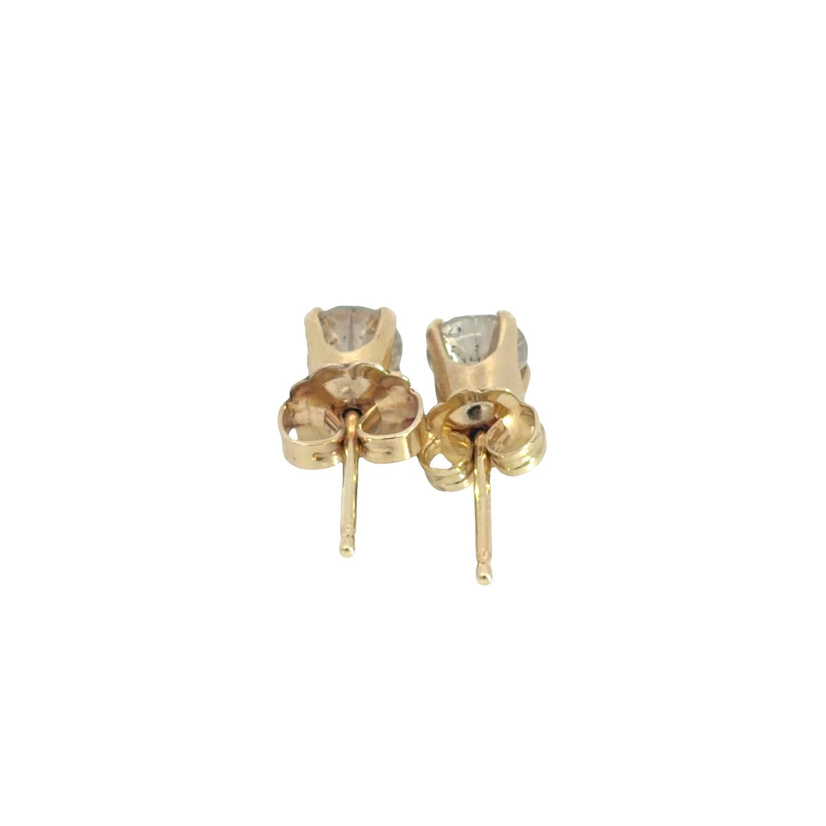 14k Yellow Gold Diamond 0.65cttw Stud Earrings5