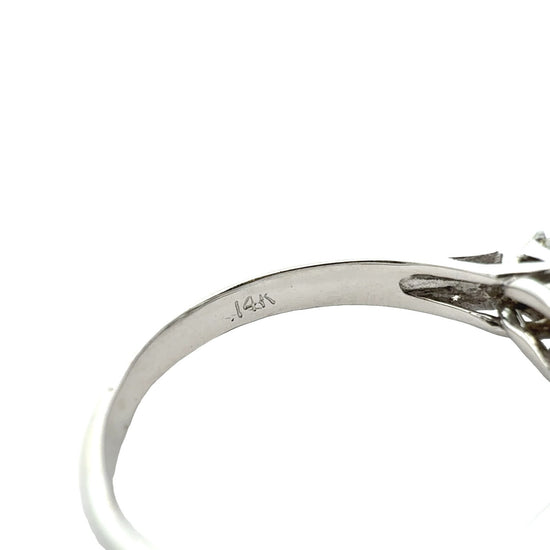 14k White Gold Princess Cut Three-Stone 1.72cttw Diamond Engagement Ring5