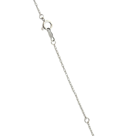 14k White Gold 0.52cttw Diamond Cluster Halo Pendant Necklace7