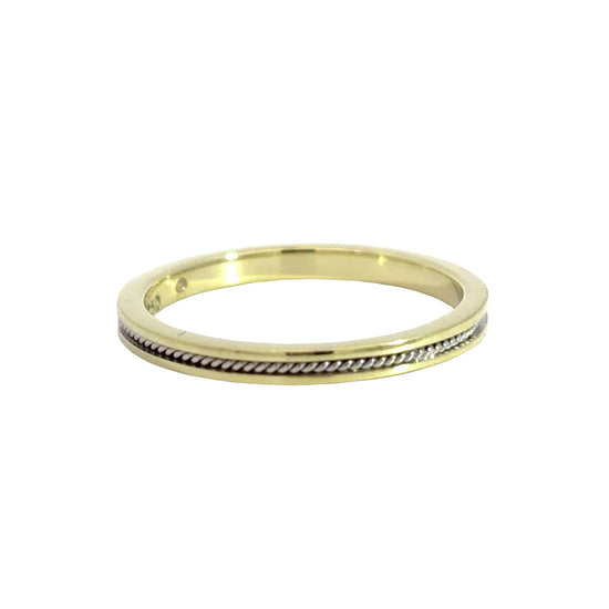 18K Yellow Gold Band Ring3
