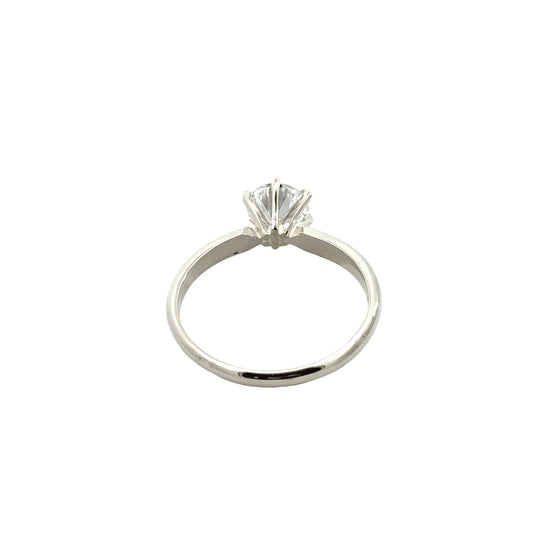 14k White Gold 1.16tcw Diamond Solitaire Engagement Ring4