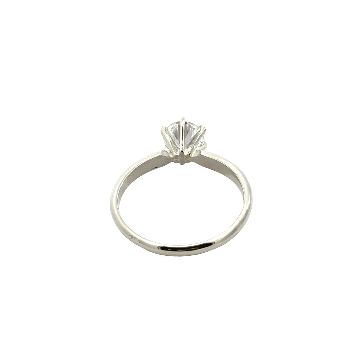 14k White Gold 1.16tcw Diamond Solitaire Engagement Ring4