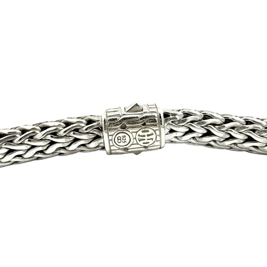 John Hardy Sterling Silver 0.34cttw Spinel Icon Chain Bracelet5