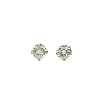 14k White Gold 0.40cttw Diamond Stud Earrings0