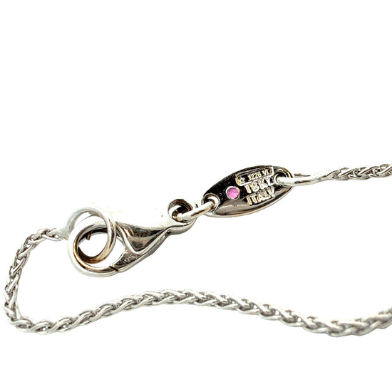 Roberto Coin 18k White Gold Three-Stone 0.71cttw Diamond Pendant Necklace8