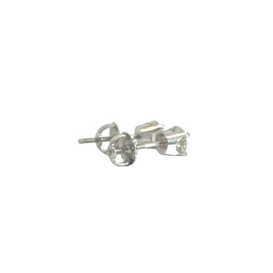 14k White Gold 1.02cttw Diamond Stud Earrings6