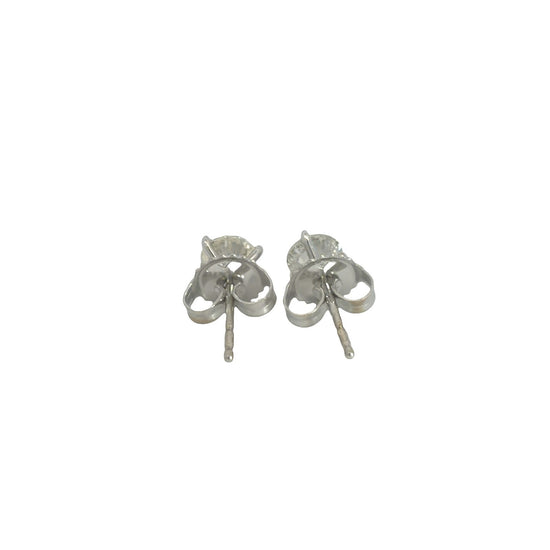 14K White Gold 0.88cttw Diamond Stud Earrings2