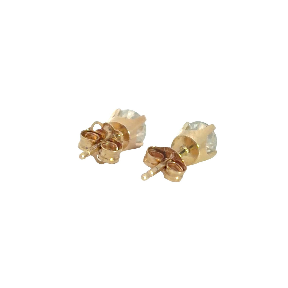 14k Yellow Gold 0.46cttw Diamond Stud Earrings3