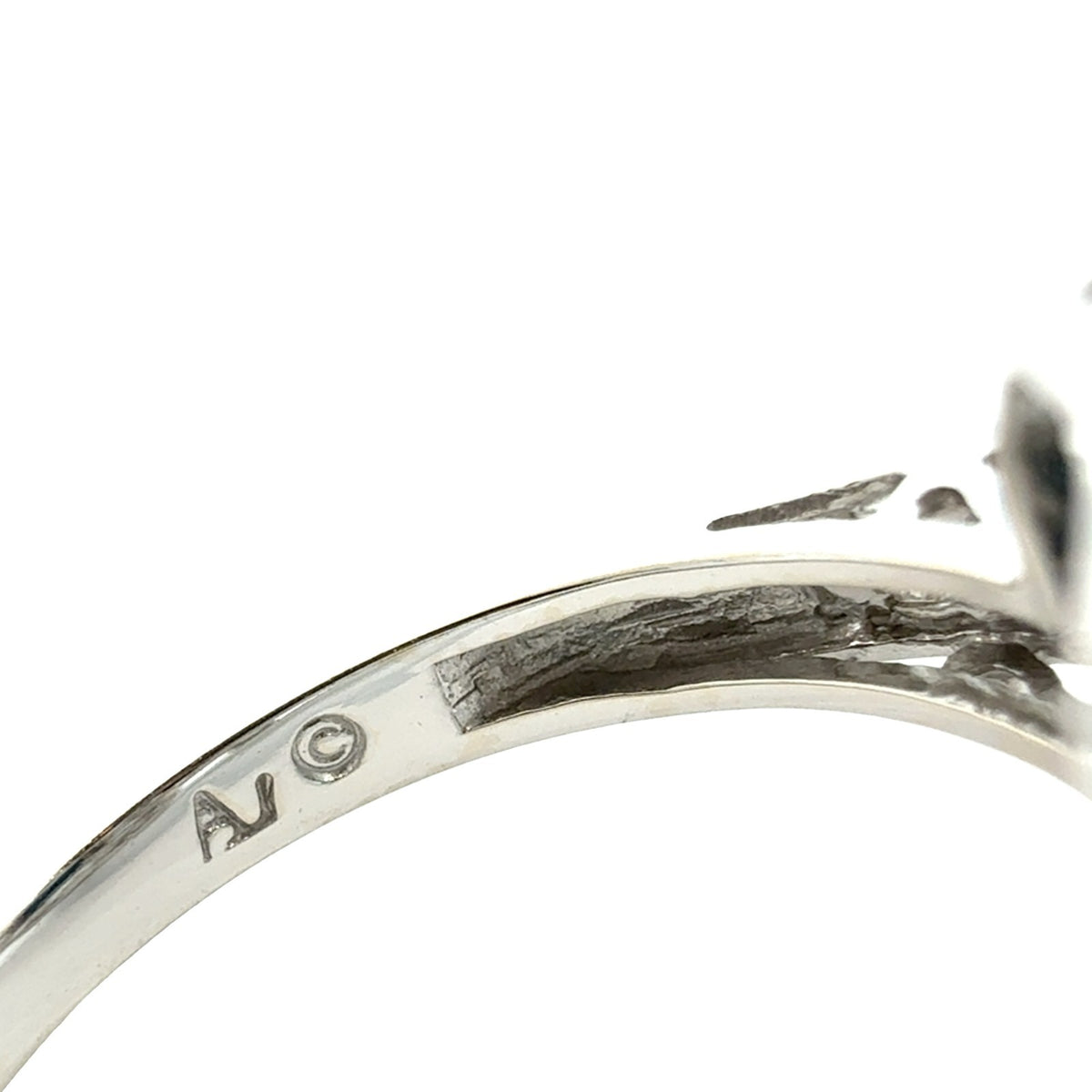 14k White Gold Emerald-Cut 1.11tcw Sapphire and 0.65cttw Diamond Cocktail Ring5