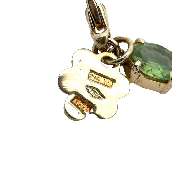 18k Yellow Gold Multi-Stone Bezel Statement Necklace5