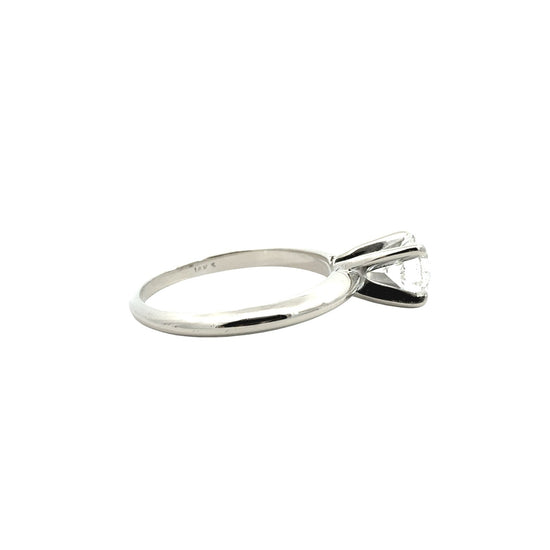 14k White Gold Round Brilliant 1.04tcw Diamond Solitaire Engagement Ring4