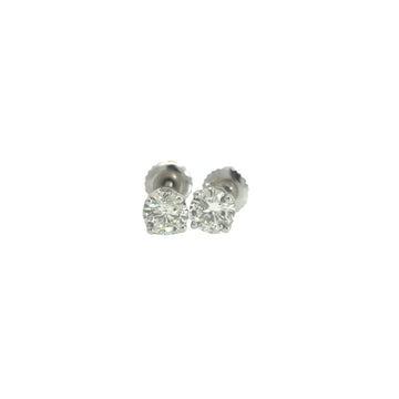 14k White Gold 1.02cttw Diamond Stud Earrings0
