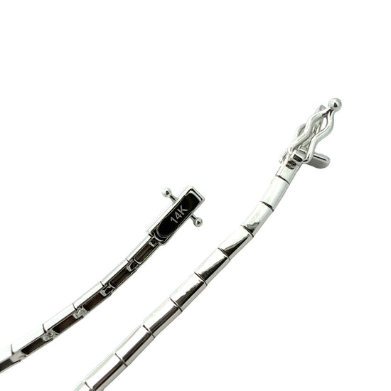 14k White Gold Half 0.21cttw Diamond Tennis Bracelet5