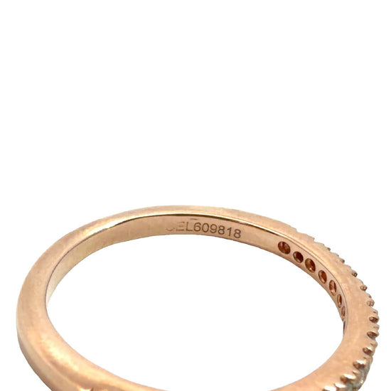 14k Rose Gold Celebration Grand Double Halo 0.88cttw Diamond Bridal Set Size 5.55
